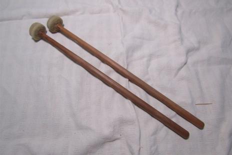 Schwammschlägel/Baguettes d'éponge